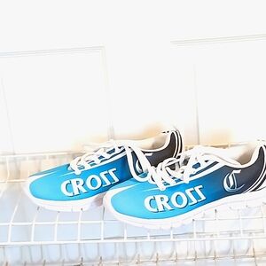 Cross Women's Sneakers - Blue and White